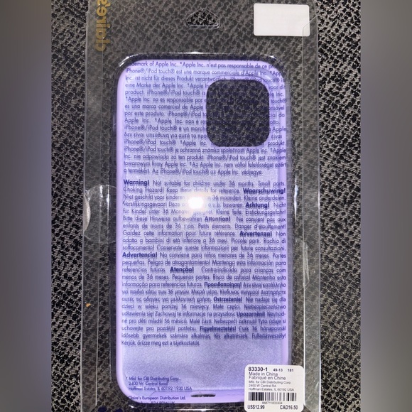 Never Used: iPhone 12 & 12 Pro Silicone Protective Case (iPhone 12 & 12Pro) - Picture 3 of 3
